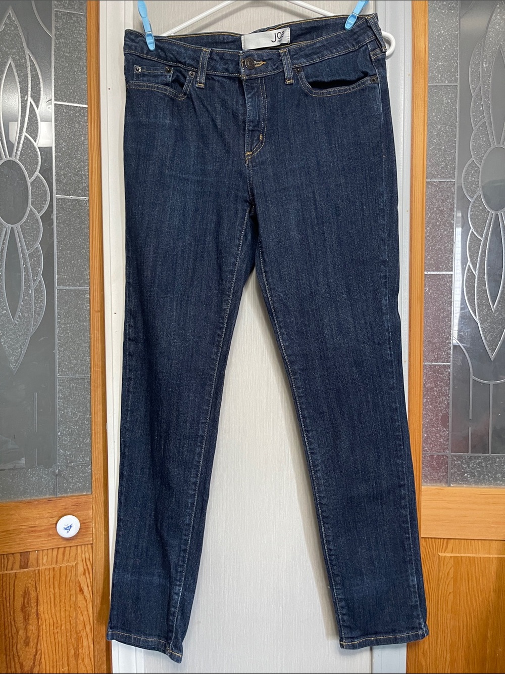 Joe Fresh Dark Blue slim coupe etroite